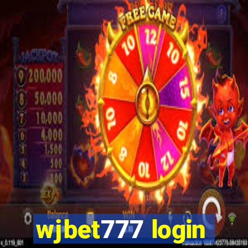 wjbet777 login